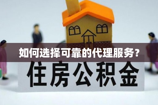 荔城如何选择可靠的代理服务？
