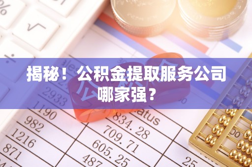 荔城揭秘！公积金提取服务公司哪家强？