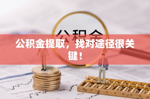 荔城公积金提取，找对途径很关键！