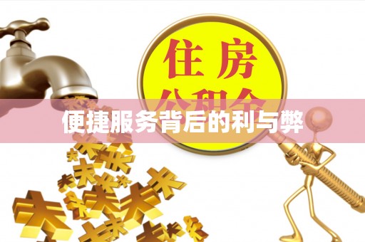 荔城便捷服务背后的利与弊